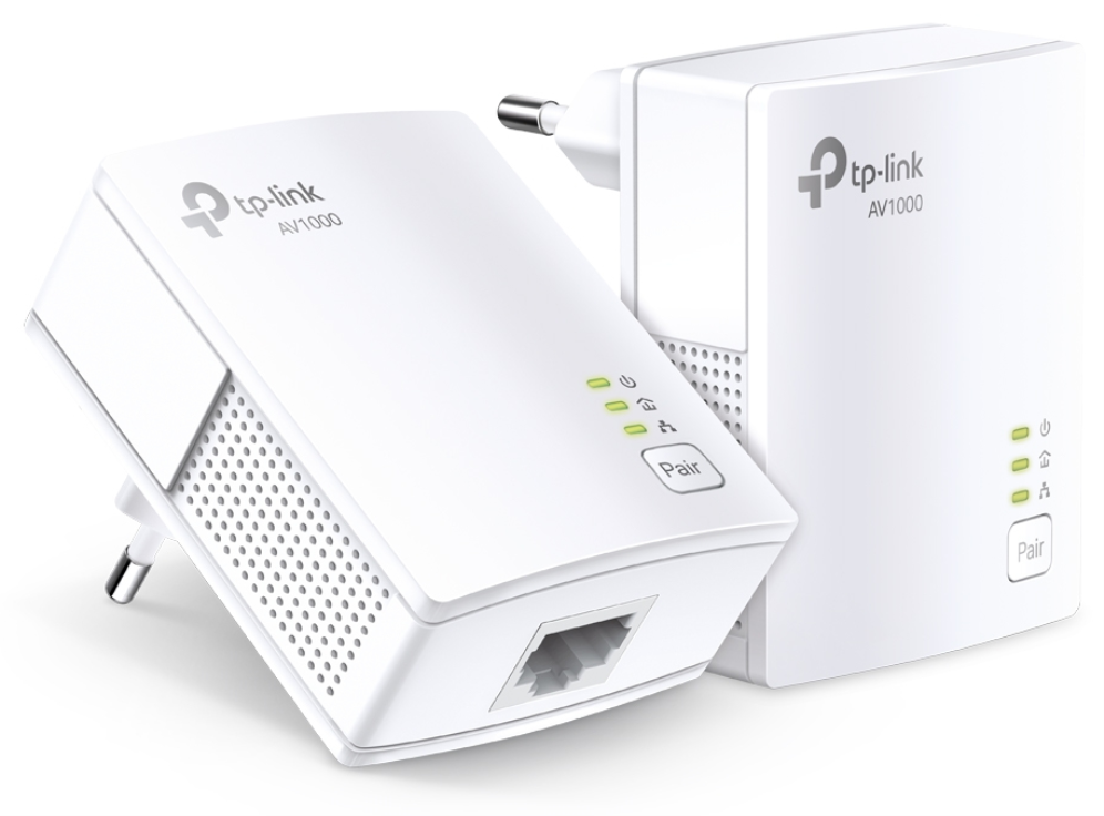 TP-Link TL-PA7017 KIT adaptador de red PowerLine 1000 Mbit/s Ethernet Blanco 2 pieza(s)