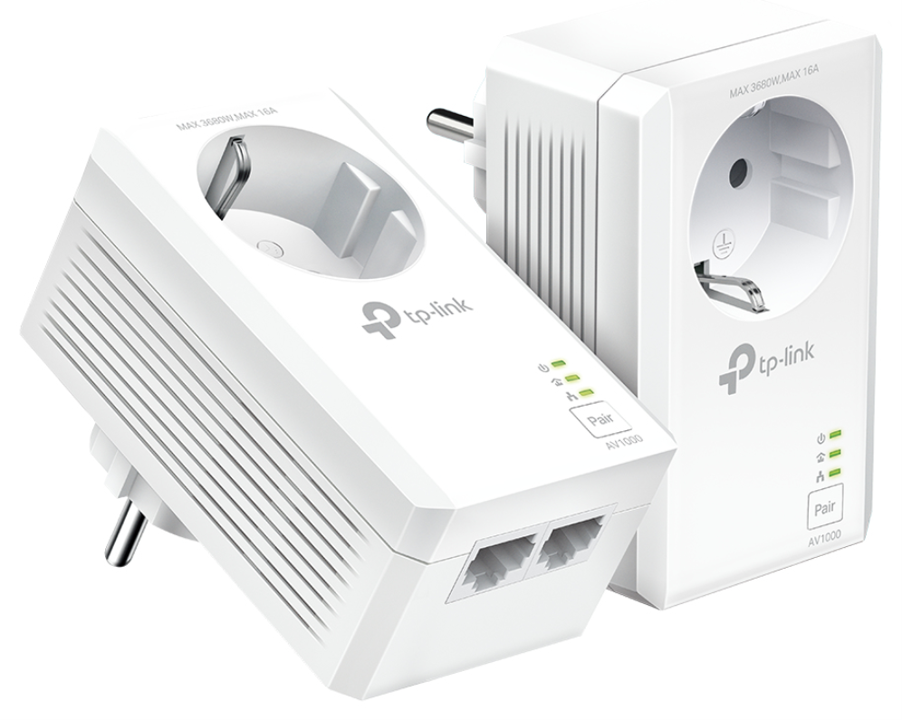TP-Link TL-PA7027P KIT adaptador de red PowerLine 1000 Mbit/s Ethernet Blanco 2 pieza(s)