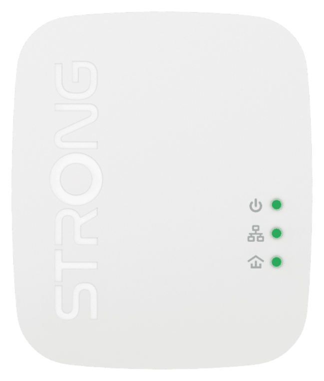 Strong POWERL1000DUOMINI adaptador de red PowerLine 1000 Mbit/s Ethernet Blanco 2 pieza(s)