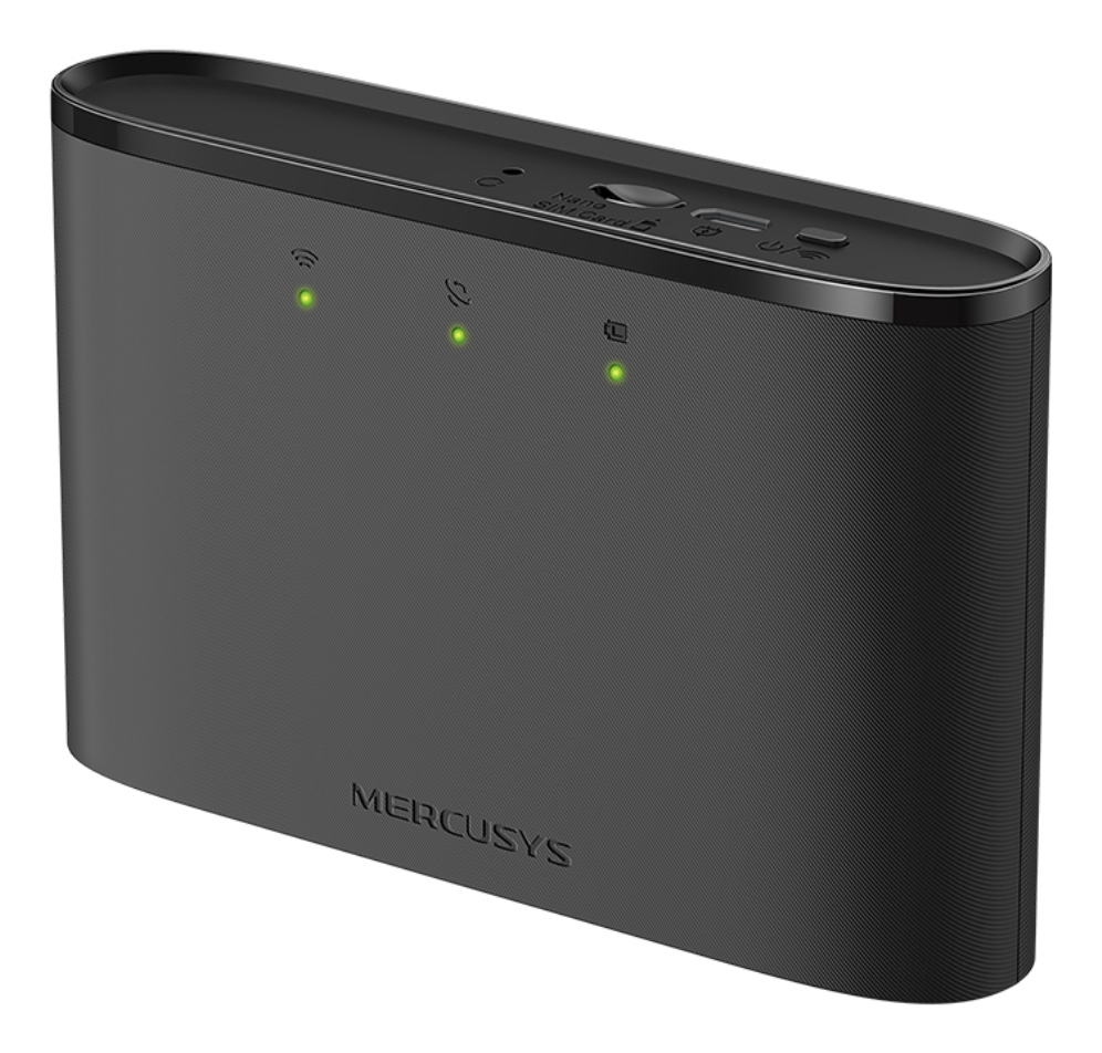 Mercusys MT110 router de telefonía/puerta de enlace/módem Router de red móvil