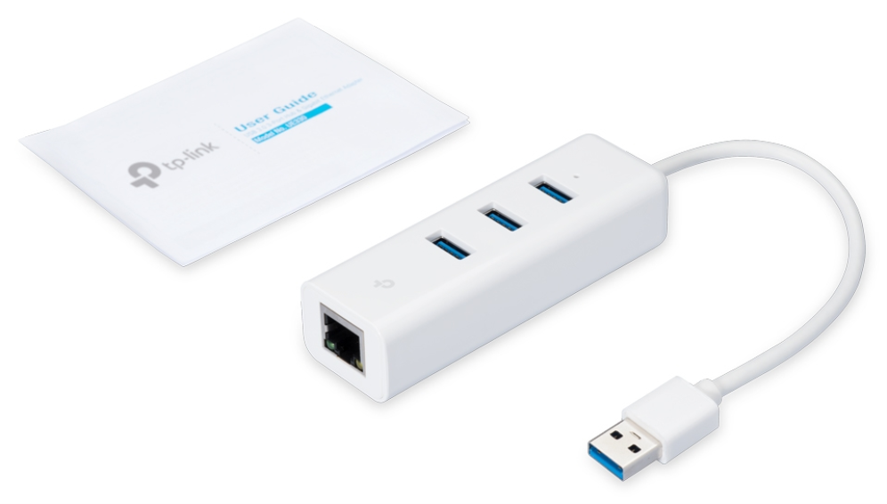 TP-Link UE330 USB 3.2 Gen 1 (3.1 Gen 1) Type-A 1000 Mbit/s Blanco