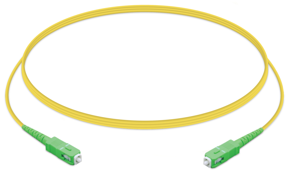 Ubiquiti UISP UACC-OFC-SM-PATCH-APC-APC Cable de fibra óptica e InfiniBand 1,5 m SC SC/APC Amarillo