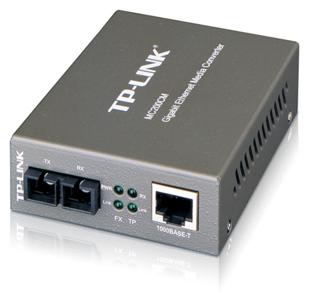 TP-Link MC200CM convertidor de medio 1000 Mbit/s 850 nm Multimodo Negro