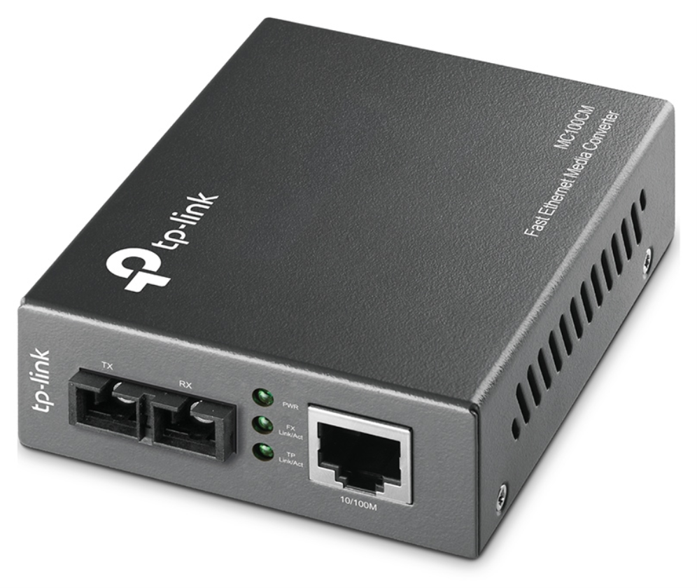 TP-Link MC100CM convertidor de medio 1000 Mbit/s 1310 nm Negro
