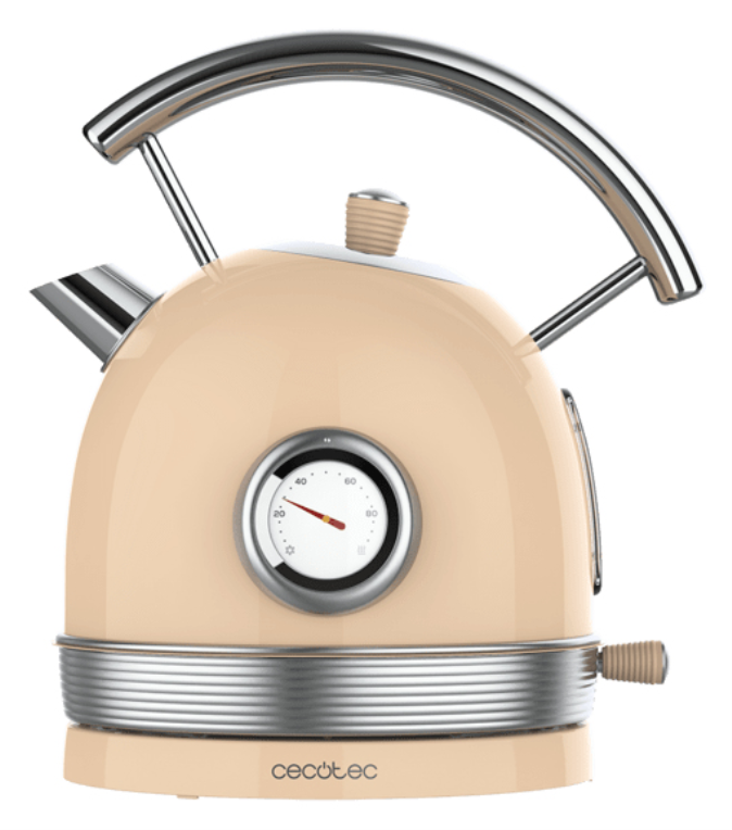 Cecotec ThermoSense 420 tetera eléctrica 1,8 L 2200 W Beige