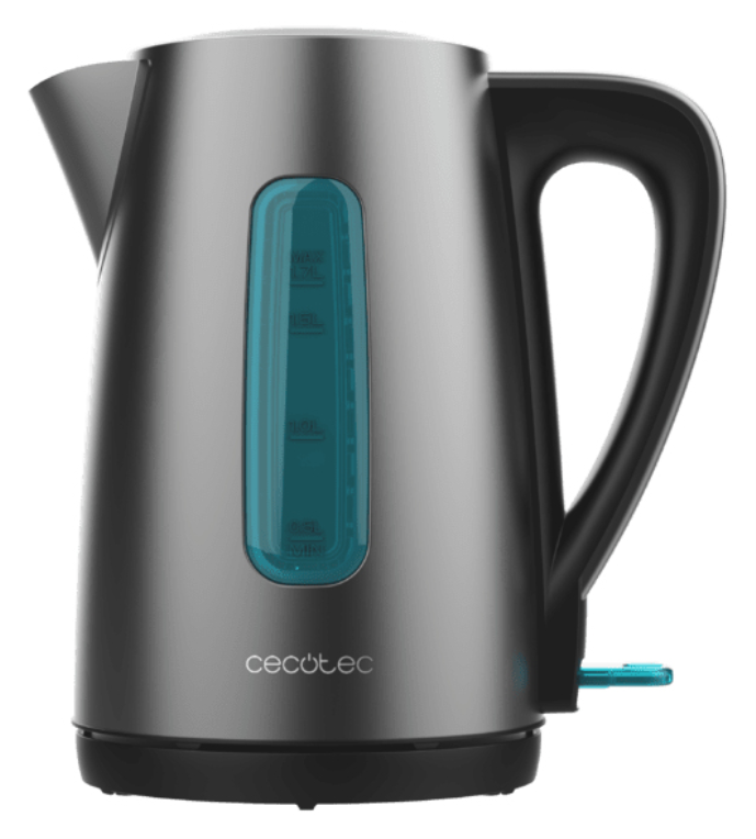 Cecotec 01425 tetera eléctrica 1,7 L 2200 W Acero inoxidable
