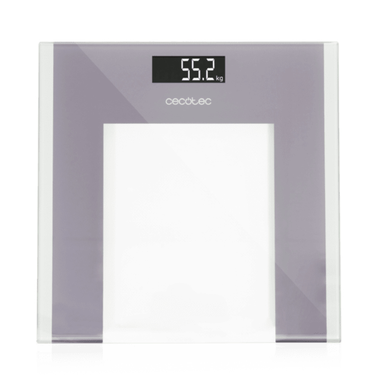 Cecotec Surface Precision Healthy Plaza Gris, Transparente, Blanco Báscula personal electrónica