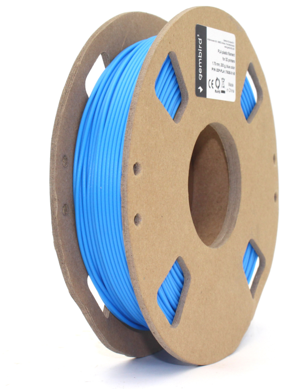 Gembird 3DP-PLA1.75GE-01-B material de impresión 3d Ácido poliláctico (PLA) Azul 330 g