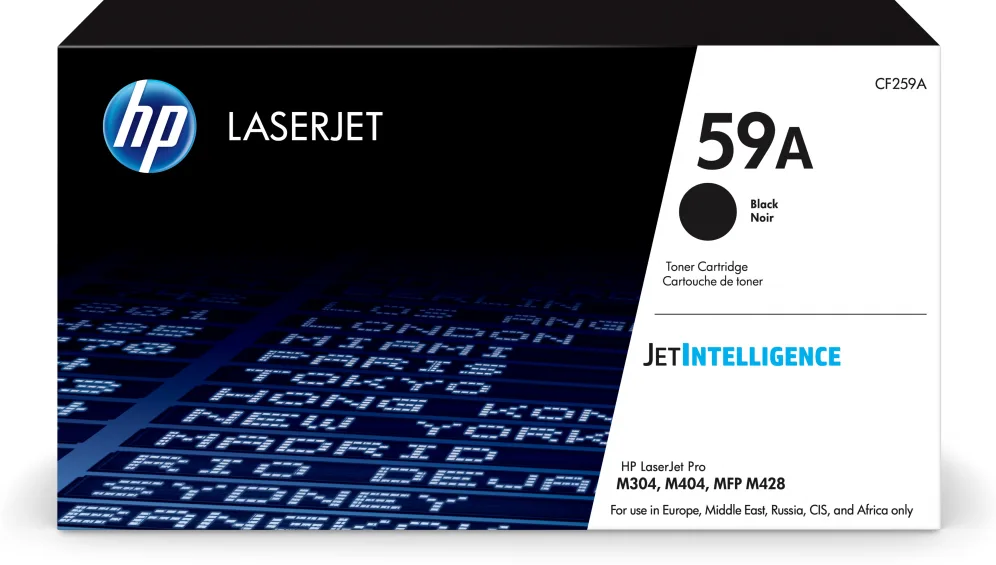 HP Cartucho de tóner Original LaserJet 59A negro