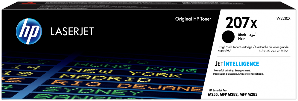 HP Cartucho de tóner Original 207X LaserJet negro de alta capacidad