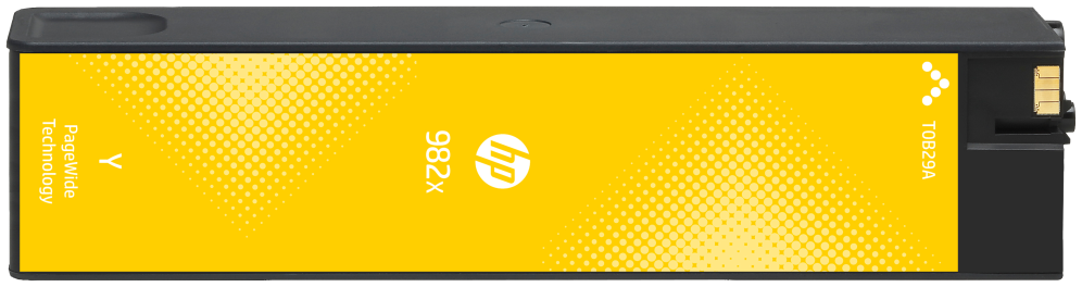HP Cartucho PageWide 982X Original de alta capacidad amarillo