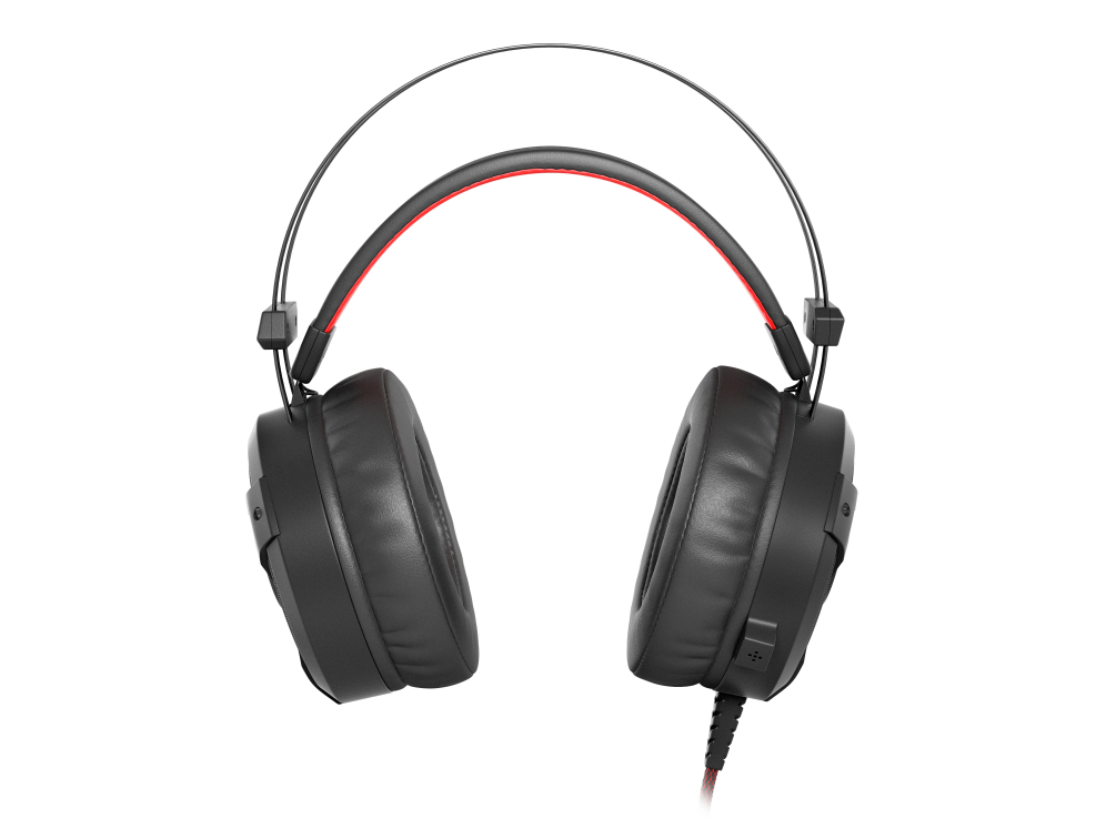 GENESIS Neon 360 Auriculares Alámbrico Diadema Juego Negro, Rojo