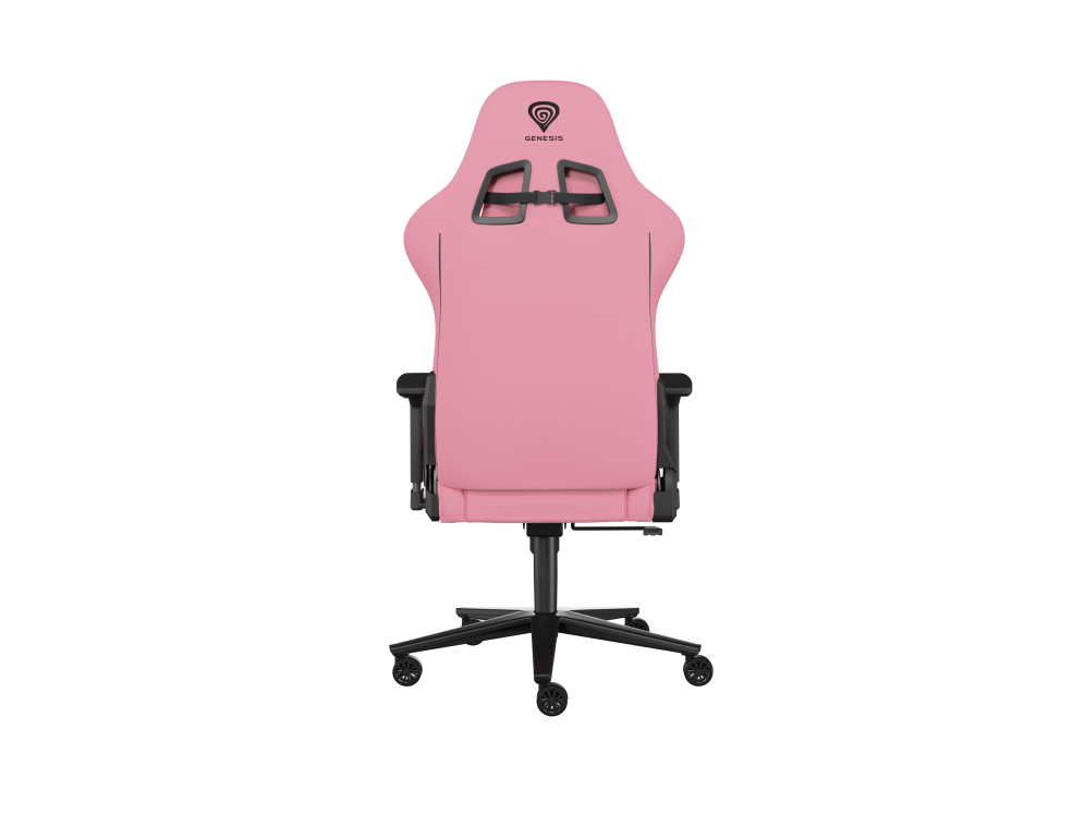 GENESIS Nitro 720 Silla para videojuegos de PC Asiento inflable Negro, Rosa