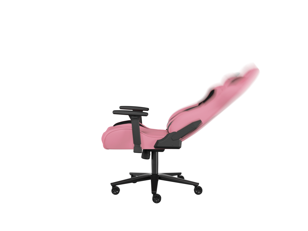 GENESIS Nitro 720 Silla para videojuegos de PC Asiento inflable Negro, Rosa