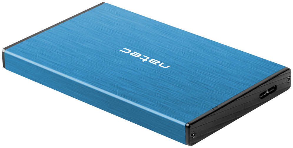 NATEC Rhino GO Carcasa de disco duro/SSD Azul 2.5"