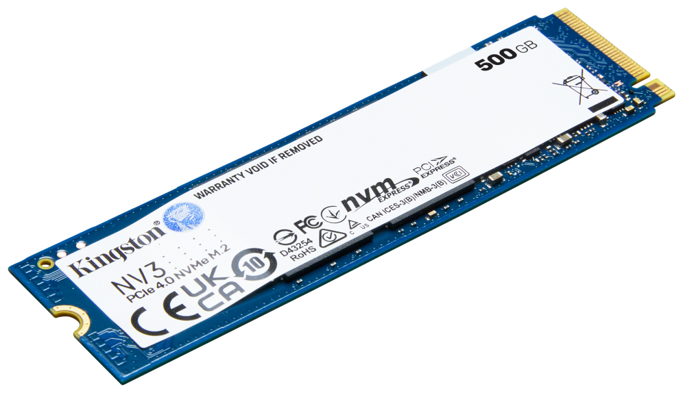Kingston Technology 500G NV3 M.2 2280 NVMe SSD