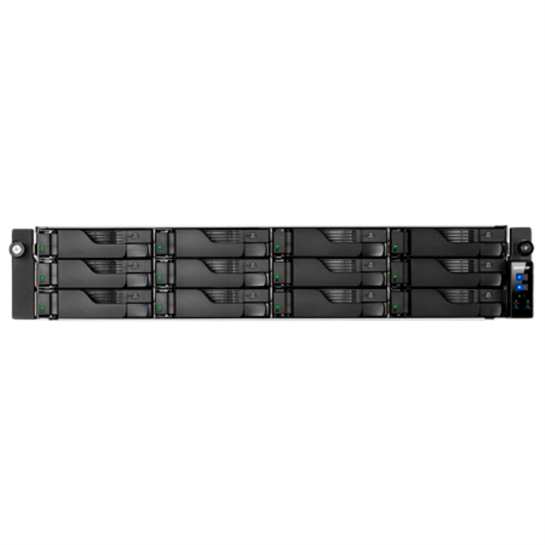 Asustor AS7112RDX NAS Bastidor (2U) Intel Xeon E E-2224 8 GB Negro