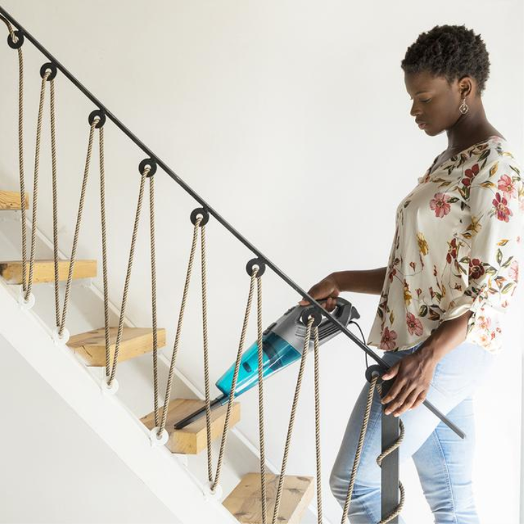 Cecotec Conga Popstar 1000 DuoStick Easy 2-in-1 stick vacuum Corriente alterna Secar Sin bolsa 0,8 L 800 W Negro, Plata, Turquesa