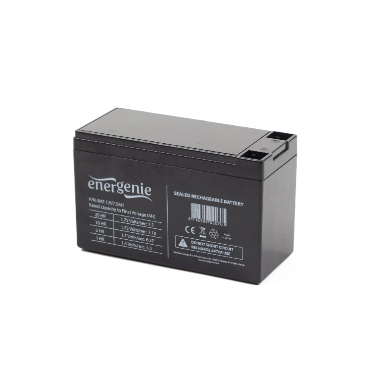 Gembird BAT-12V7.5AH batería para sistema ups 12 V
