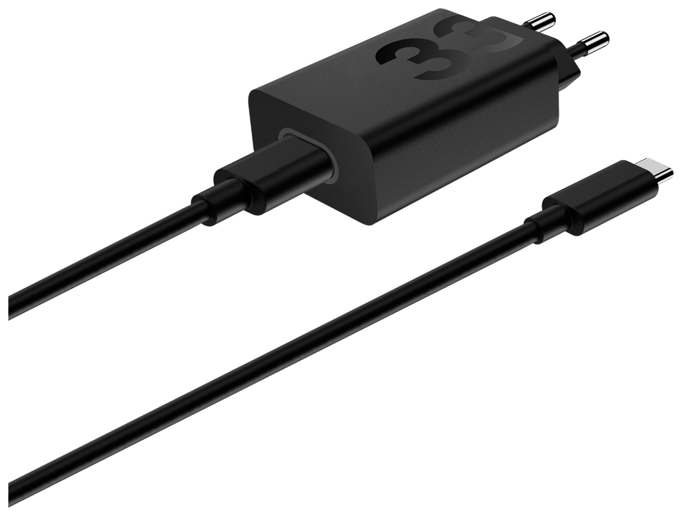 Motorola TurboPower 33W EU Universal Negro Corriente alterna Carga rápida Interior