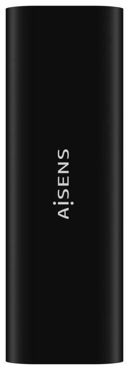 AISENS Caja Externa M.2 (NGFF) ASM2-014B SATA/NVMe A USB3.1 Gen2, Negro