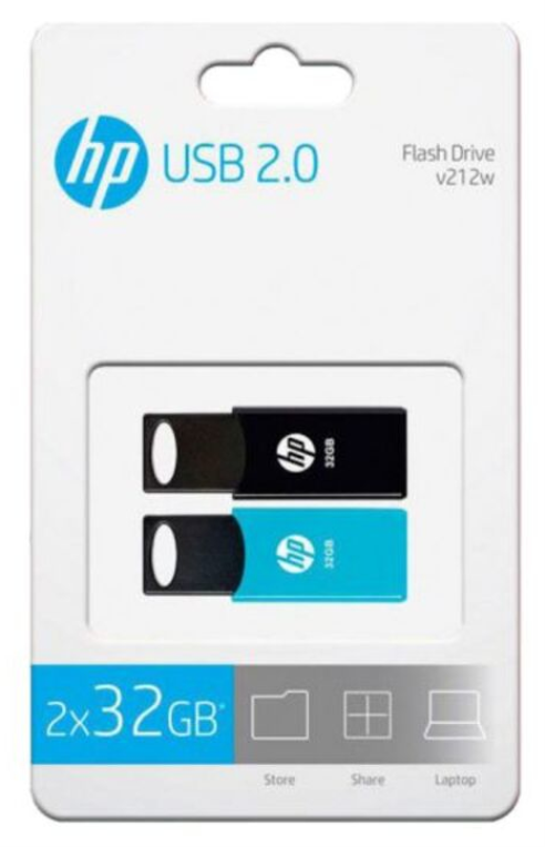 PNY v212w unidad flash USB 32 GB USB tipo A 2.0 Negro, Azul