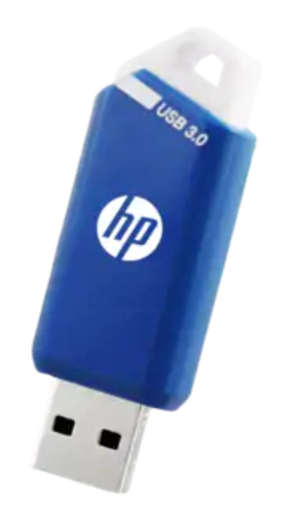 HP x755w unidad flash USB 128 GB USB tipo A 3.2 Gen 1 (3.1 Gen 1) Azul, Blanco