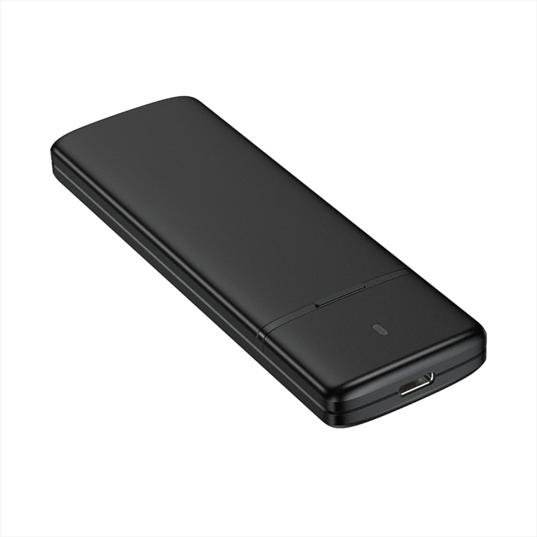 AISENS Caja Externa M.2 (NGFF) ASM2-001B SATA/NVME a USB3.1/USB3.2 Gen2, Negra