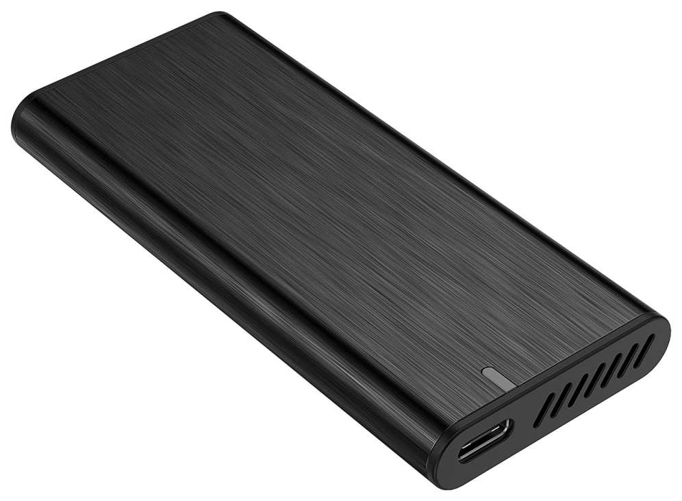 AISENS Caja Externa M.2 (NGFF) ASM2-008B NVMe a USB3.2 Gen2, Negra