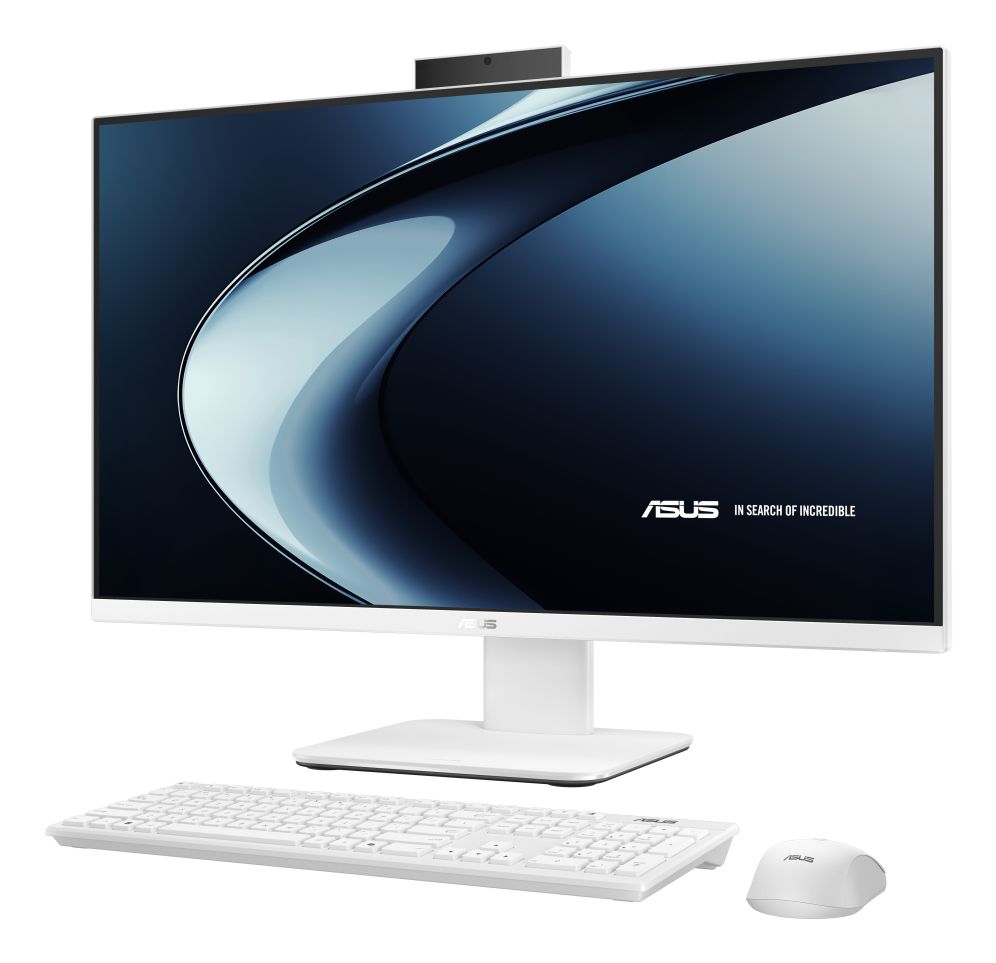 ASUS V400 AiO V470VAK-WPE0220 - Sobremesa todo en uno 27" Full HD (Intel Core i3-1315U, 8GB RAM, 512GB SSD, UHD Graphics, Sin Sistema Operativo) Blanco - Teclado QWERTY español