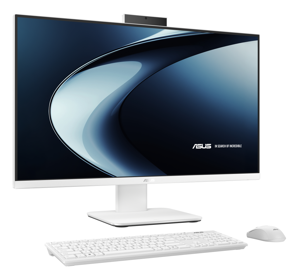 ASUS V400 AiO V470VAK-WPE0220 - Sobremesa todo en uno 27" Full HD (Intel Core i3-1315U, 8GB RAM, 512GB SSD, UHD Graphics, Sin Sistema Operativo) Blanco - Teclado QWERTY español