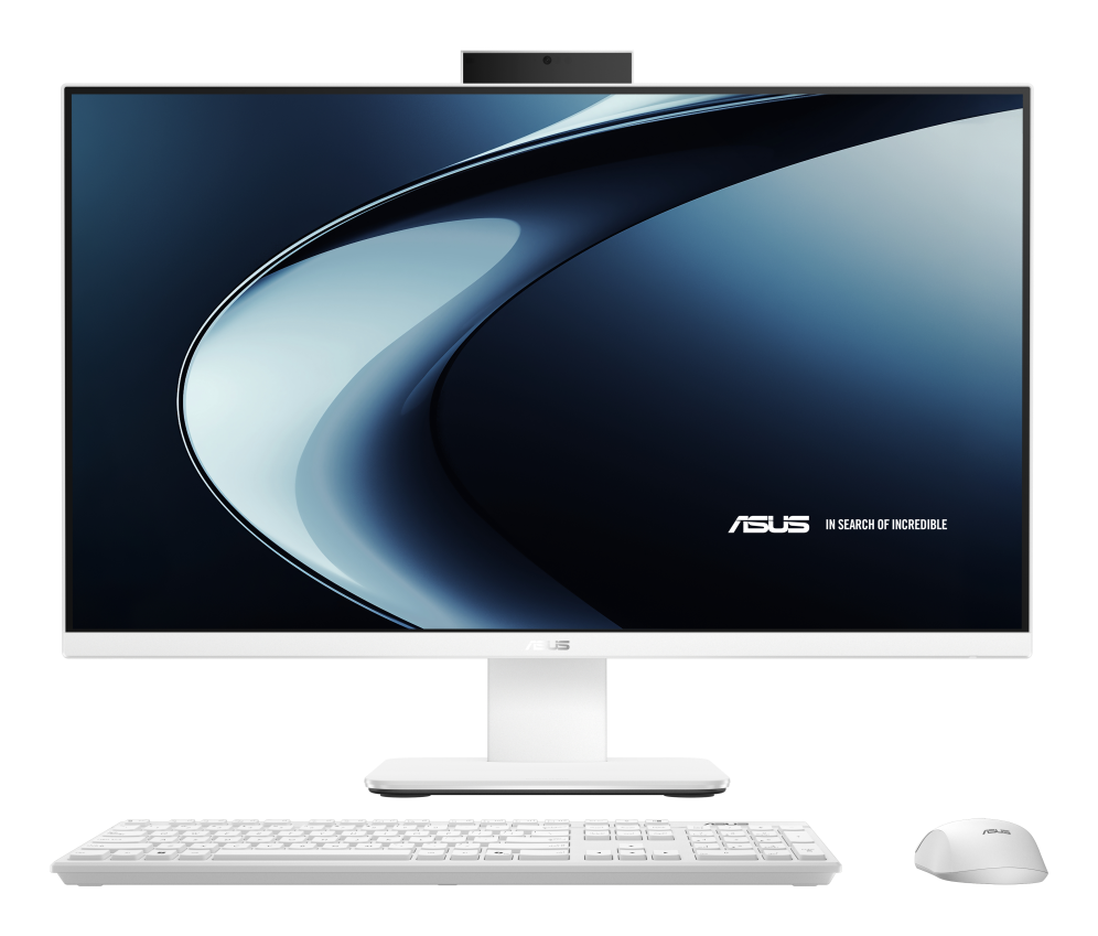 ASUS V400 AiO V470VAK-WPE0220 - Sobremesa todo en uno 27" Full HD (Intel Core i3-1315U, 8GB RAM, 512GB SSD, UHD Graphics, Sin Sistema Operativo) Blanco - Teclado QWERTY español