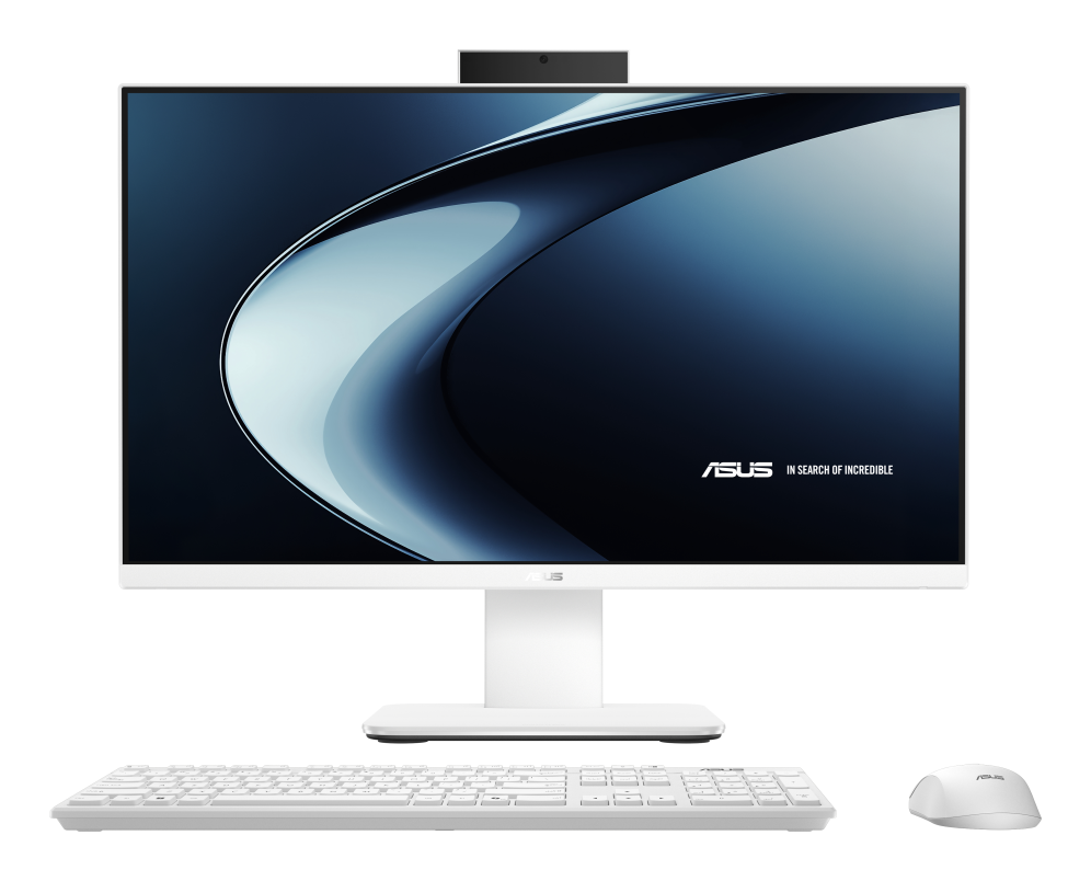 ASUS V400 AiO V440VAK-WPC1700 - Sobremesa todo en uno 23.8" Full HD (Intel Core 7 240H, 16GB RAM, 512GB SSD, Graphics, Sin Sistema Operativo) Blanco - Teclado QWERTY español