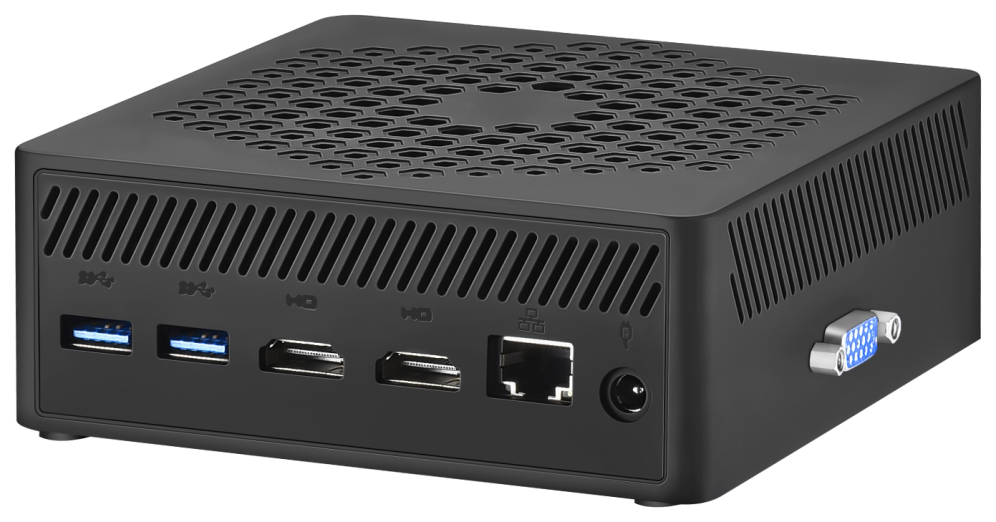 Leotec LEMPC15 PC/estación de trabajo barebone Negro