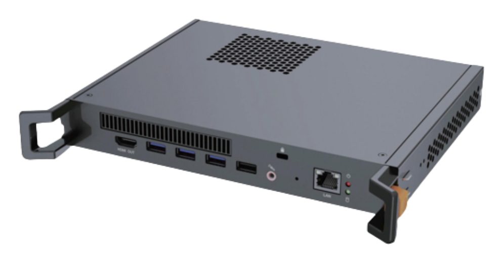 MAXHUB MT61N-I7 PCs/estación de trabajo Intel® Core™ i7 16 GB DDR4-SDRAM 256 GB Windows 10 IoT Mini PC Negro