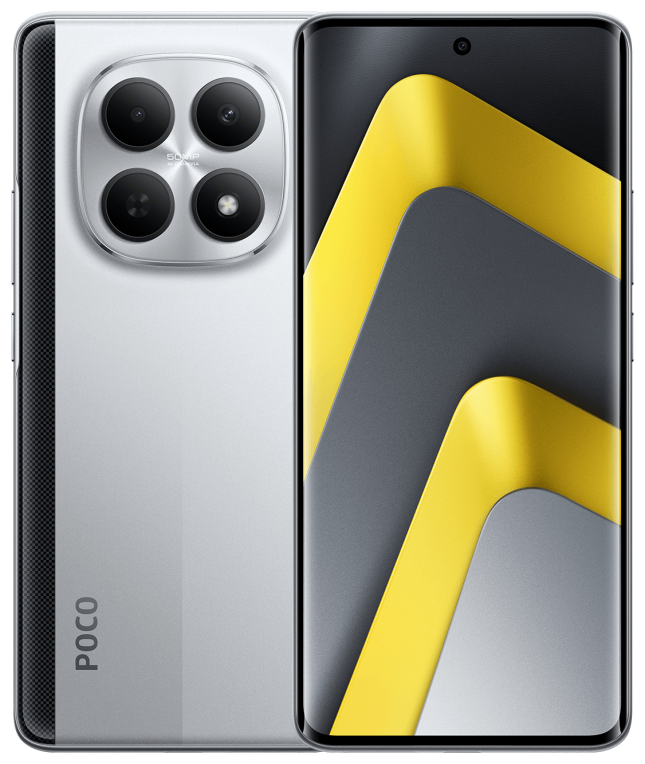 POCO M8 5G 17,2 cm (6.77") Ranura híbrida Dual SIM USB Tipo C 8 GB 512 GB 5520 mAh Plata