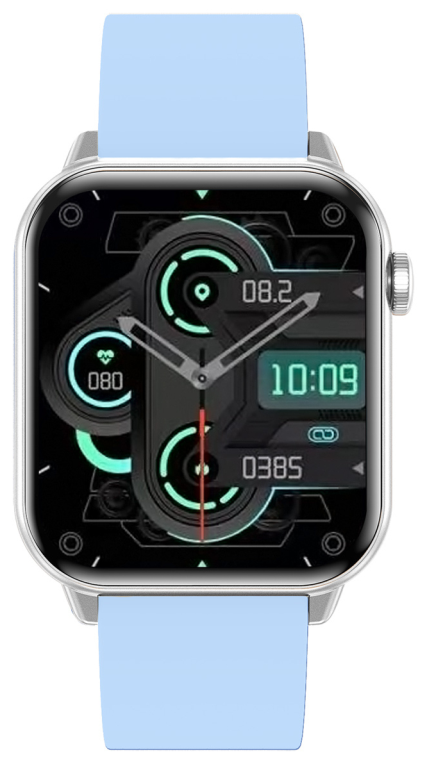Trevi T-FIT 201 A 4,7 cm (1.85") AMOLED Digital Pantalla táctil Plata