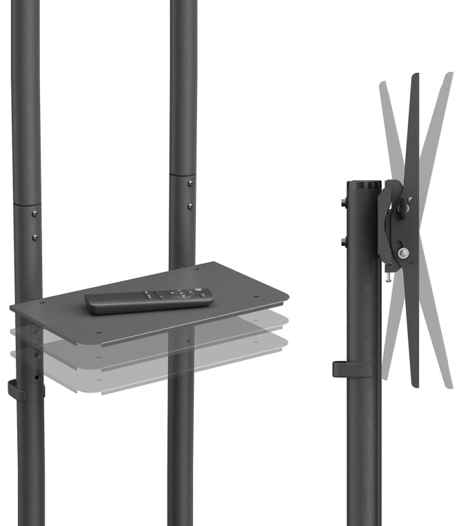 AISENS FT70TE-333 soporte para TV 177,8 cm (70")