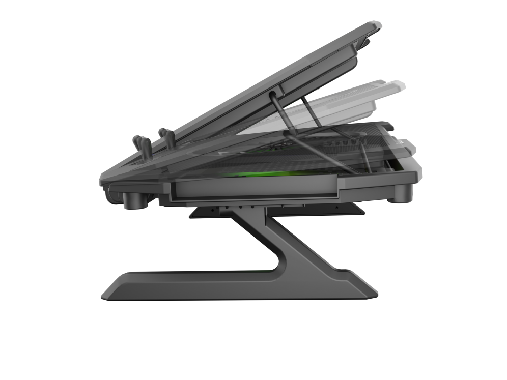 GENESIS Oxid 850 almohadilla fría 43,9 cm (17.3") 2500 RPM Negro