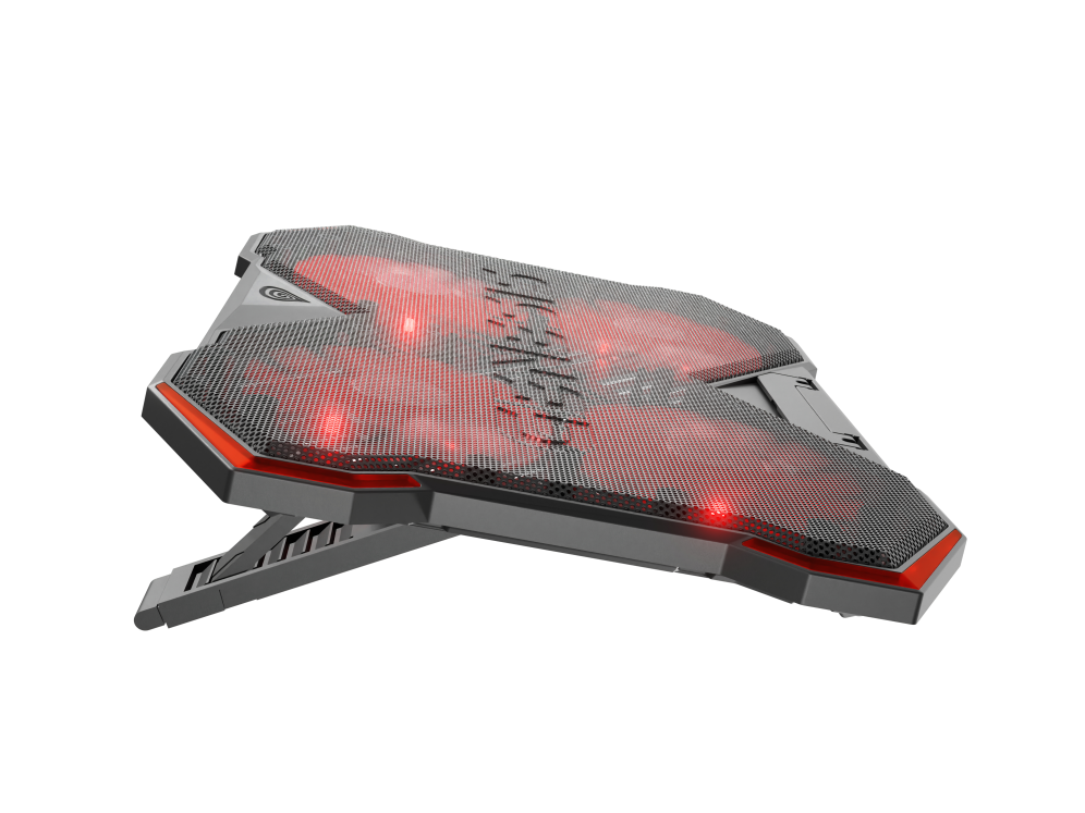 GENESIS Oxid 260 almohadilla fría 43,9 cm (17.3") 1010 RPM Negro, Rojo