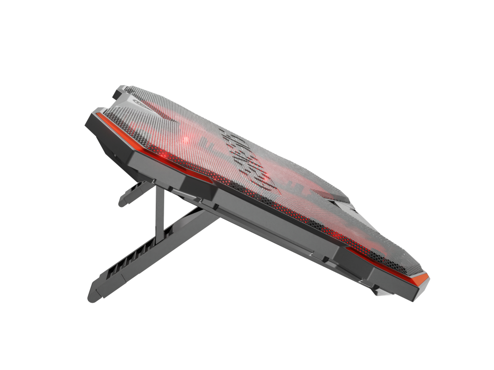 GENESIS Oxid 260 almohadilla fría 43,9 cm (17.3") 1010 RPM Negro, Rojo