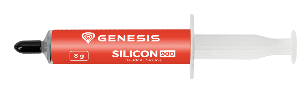 GENESIS Silicon 900 compuesto disipador de calor Pasta térmica 12,8 W/m·K 8 g
