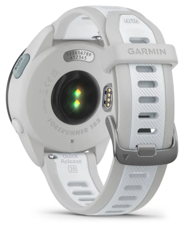 Garmin Forerunner 165 3,05 cm (1.2") AMOLED 43 mm Digital 390 x 390 Pixeles Pantalla táctil Gris GPS (satélite)