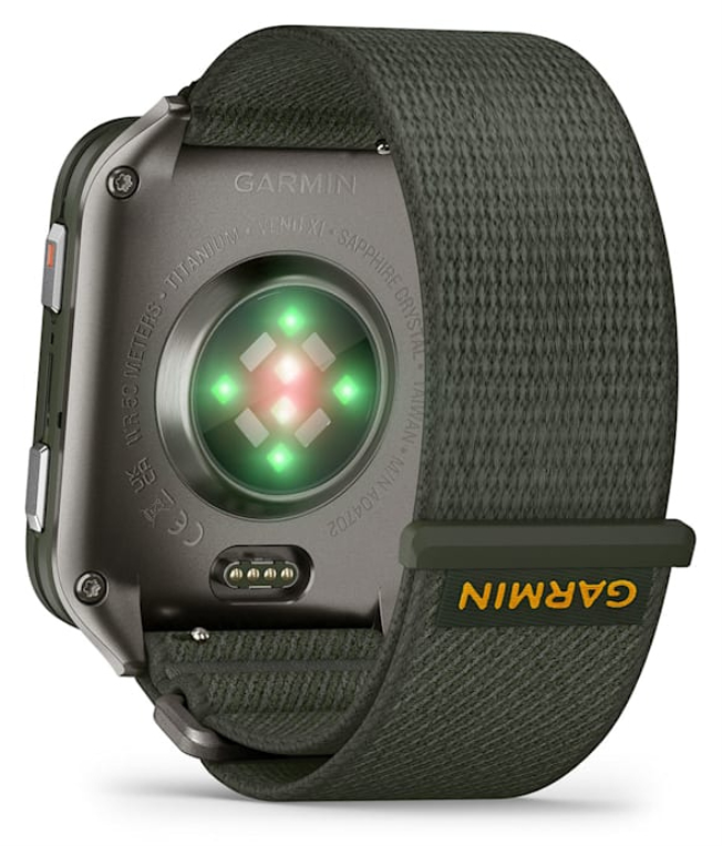 Garmin Venu X1 5,08 cm (2") AMOLED Digital 448 x 486 Pixeles Pantalla táctil Gris Wifi GPS (satélite)