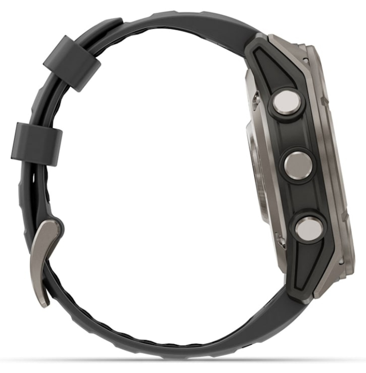 Garmin fenix 8 Pro 3,56 cm (1.4") AMOLED 51 mm Digital 454 x 454 Pixeles Pantalla táctil Grafito, Titanio Wifi GPS (satélite)