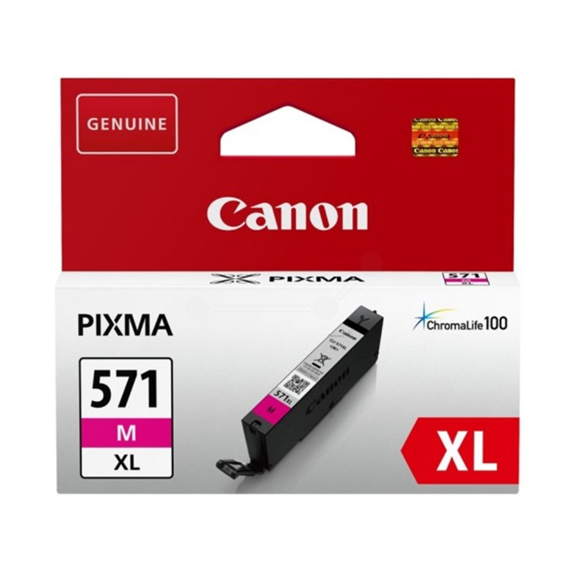 CARTUCHO TINTA CANON CLI-571M XL MAGENTA MG5751 MG6851 MG7750