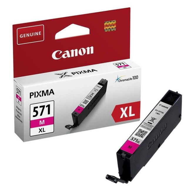 CARTUCHO TINTA CANON CLI-571M XL MAGENTA MG5751 MG6851 MG7750