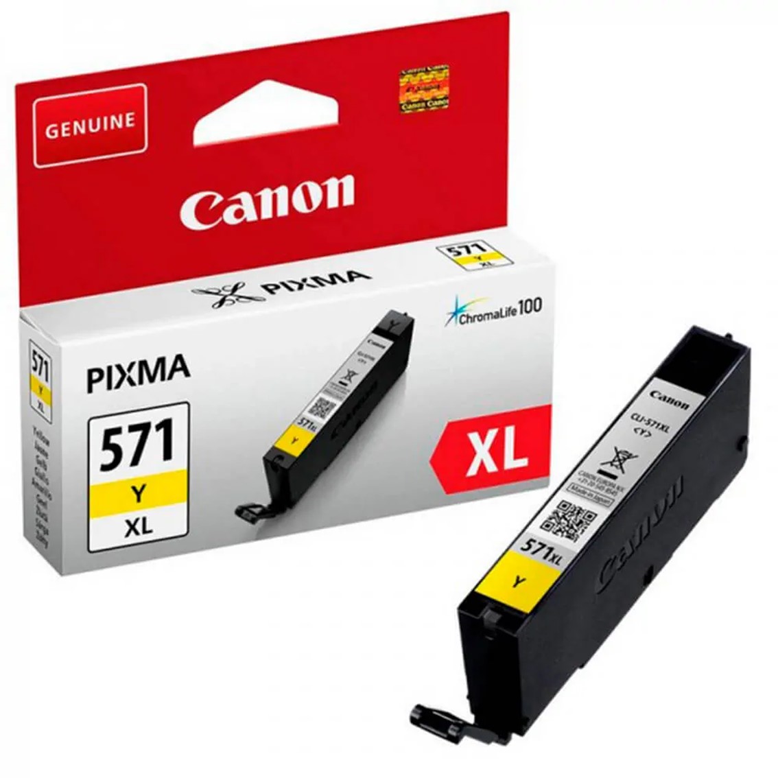 CARTUCHO TINTA CANON CLI-571Y XL AMARILLO MG5751 MG6851 MG7750