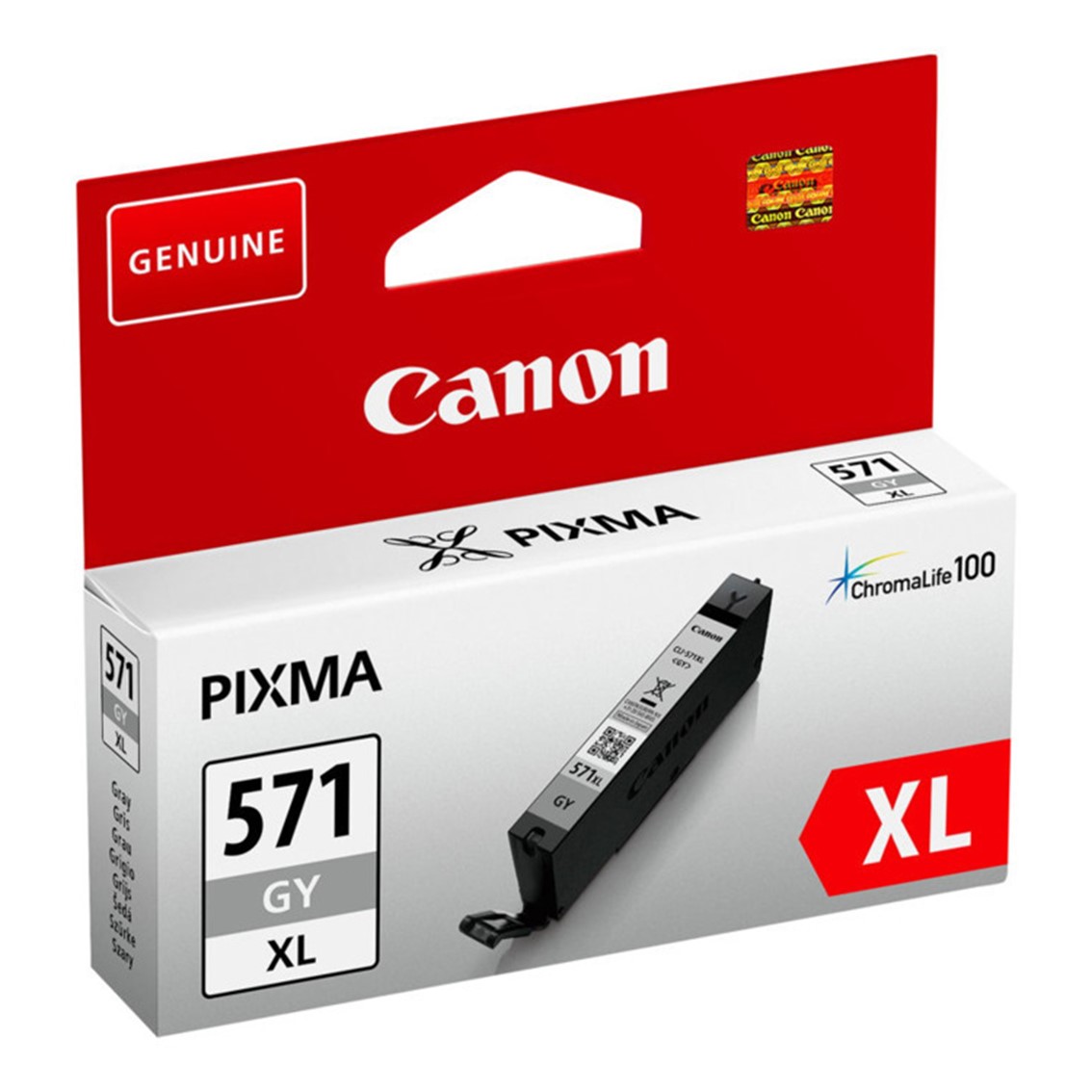 CARTUCHO TINTA CANON CLI-571GY XL GRIS MG5750