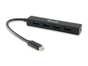 HUB USB EQUIP USB TIPO C A 4 PUERTOS TIPO A USB 3.0